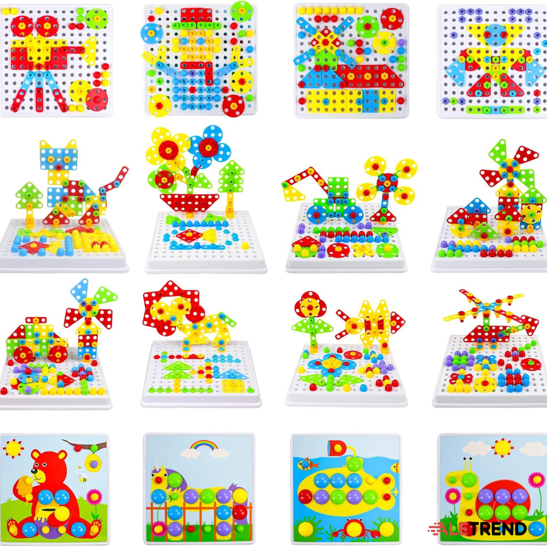 Taladro Didáctico Construcción 3d  “Juguete Educativo