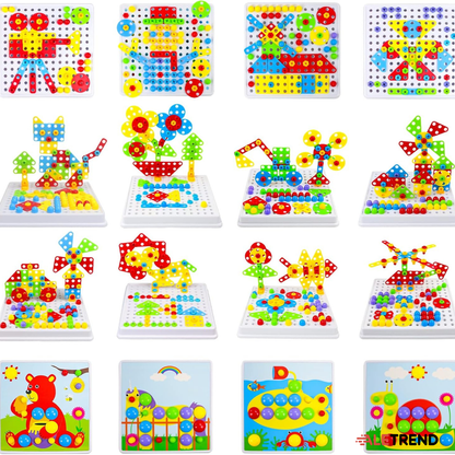 Taladro Didáctico Construcción 3d  “Juguete Educativo