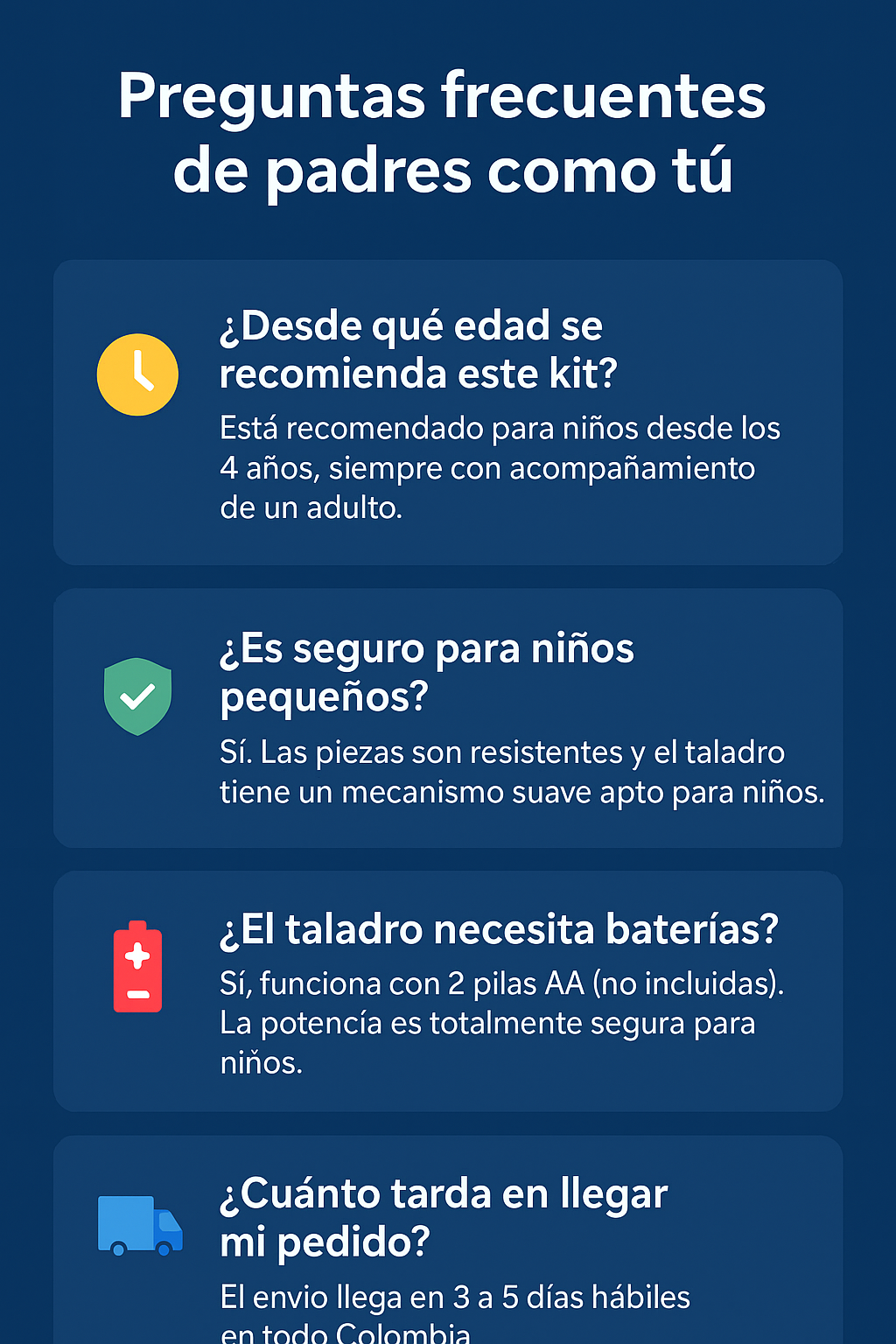 Taladro 3d Para Niños 4 En 1 Juguete